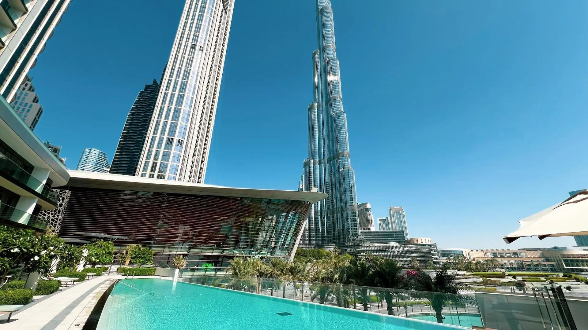 Grande Signature, 1Br, Infinity Pool & Gym, 5Min Walk To Dubai Mall アパート